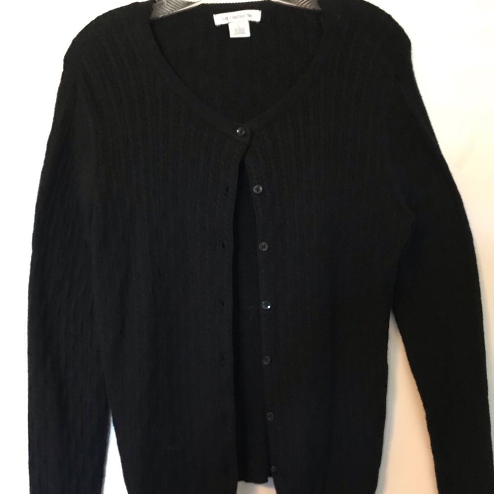 Liz Claiborne button sweater